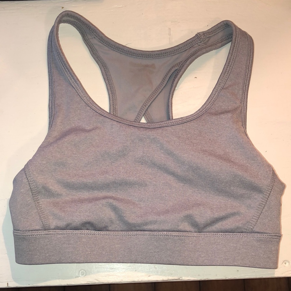 Grey Sports Bra.